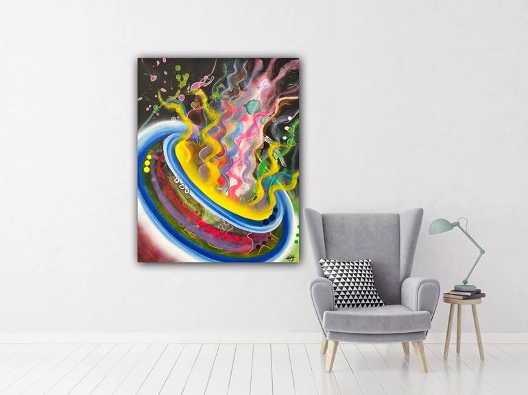 Original Abstract Painting by Anna Gledhill