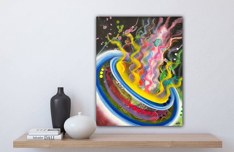 Original Abstract Painting by Anna Gledhill