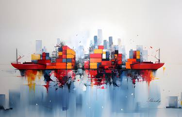 Print of Conceptual Architecture Paintings by Chyngyz Shermatov