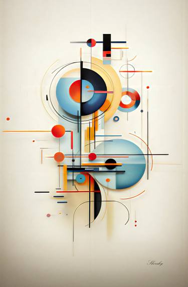 Print of Abstract Digital by Chyngyz Shermatov
