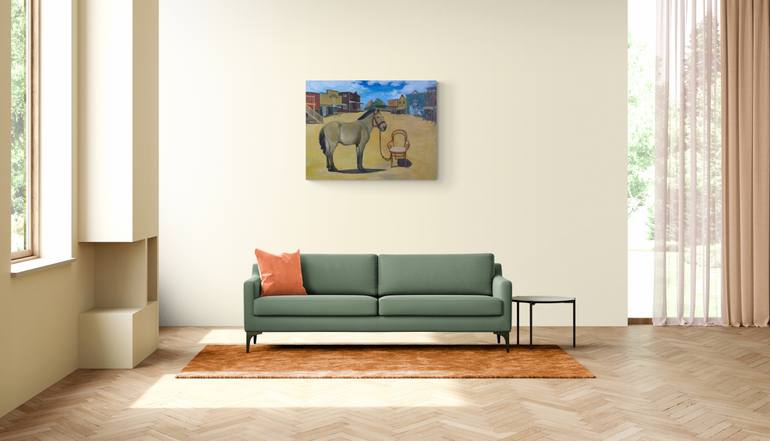 Original Abstract Love Painting by Chyngyz Shermatov