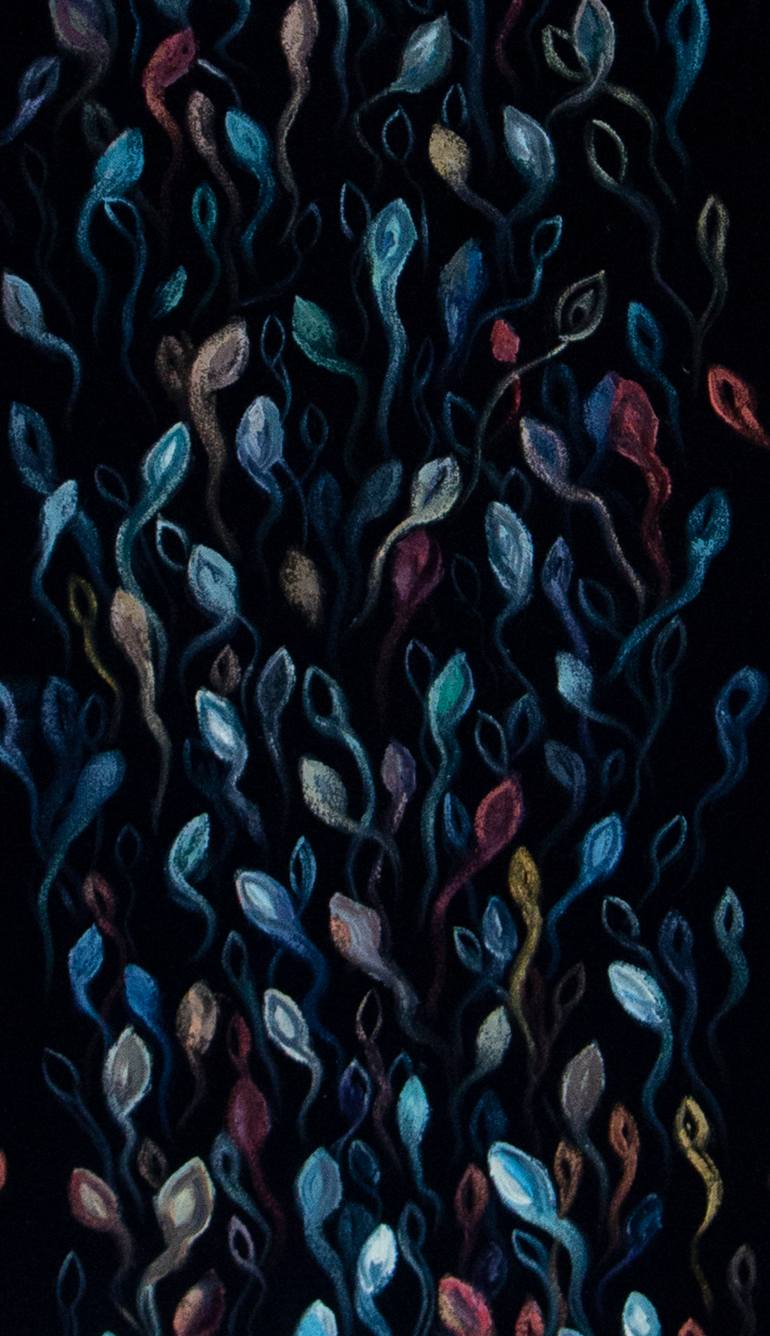 Original Conceptual Abstract Painting by Chyngyz Shermatov