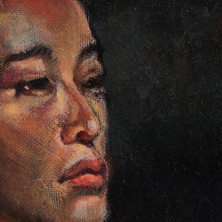 Original Figurative Portrait Painting by JaeMe Bereal