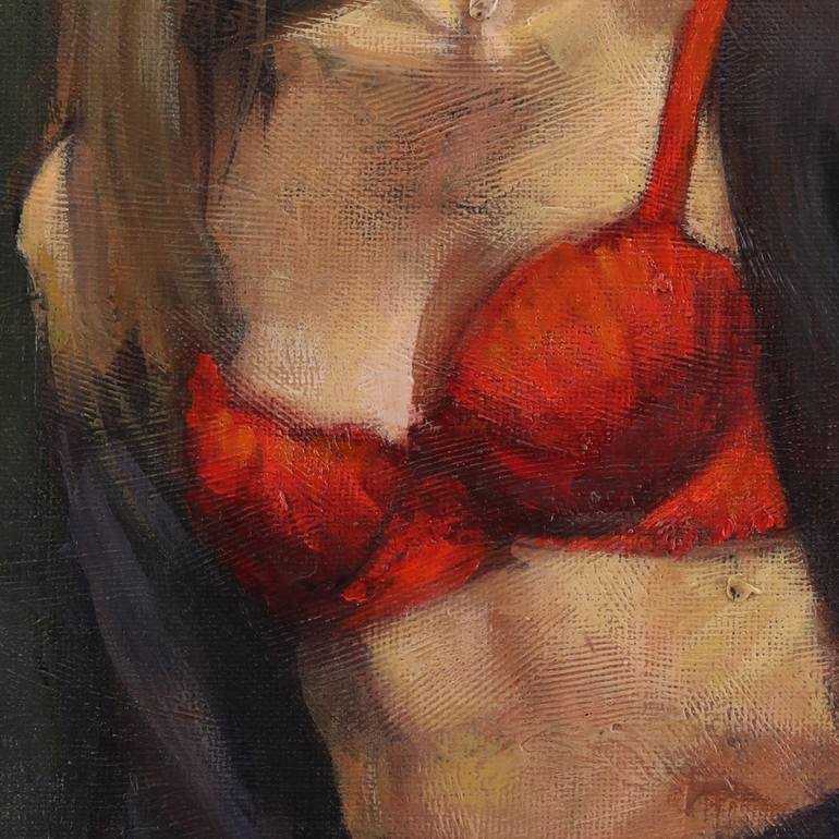 Original Realism Nude Painting by JaeMe Bereal