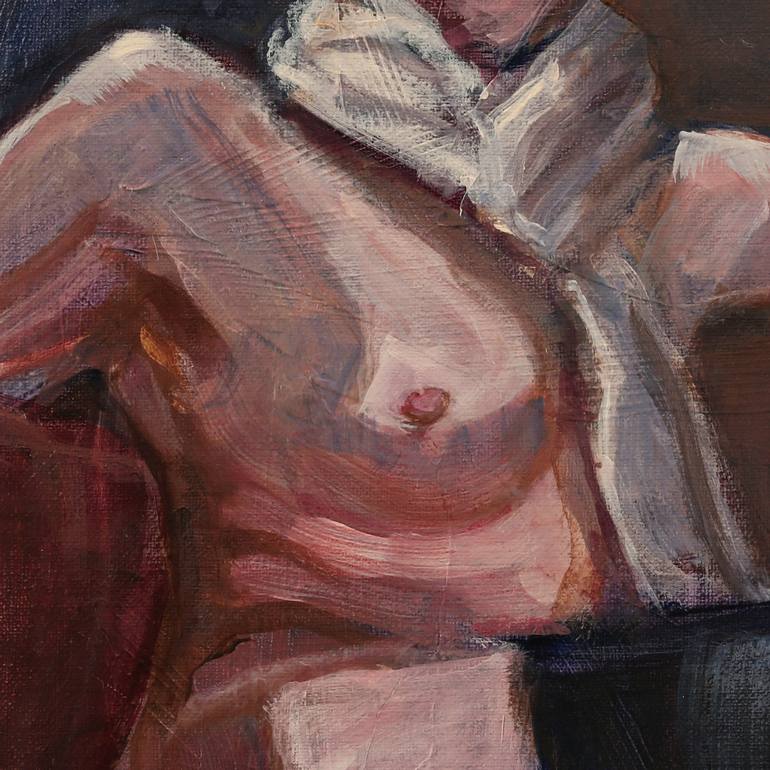 Original Contemporary Nude Painting by JaeMe Bereal