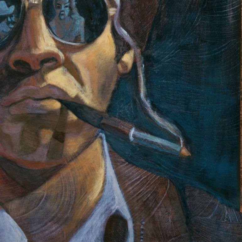 Original Expressionism Politics Painting by Jaeme Bereal