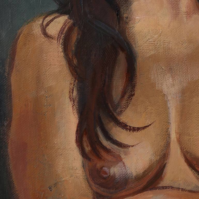 Original Expressionism Nude Painting by JaeMe Bereal