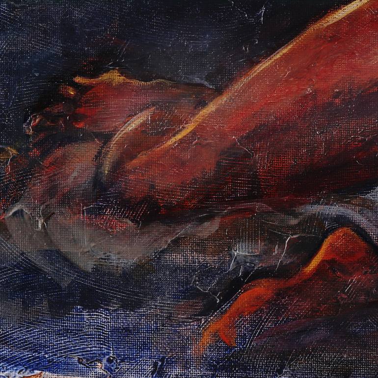 Original Expressionism Erotic Painting by Jaeme Bereal