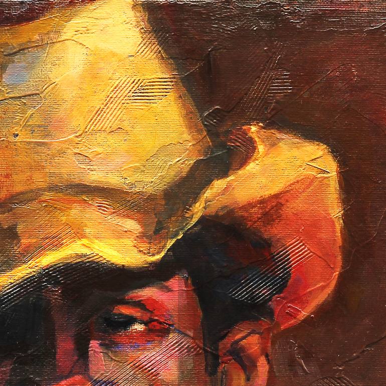 Original Figurative Erotic Painting by Jaeme Bereal