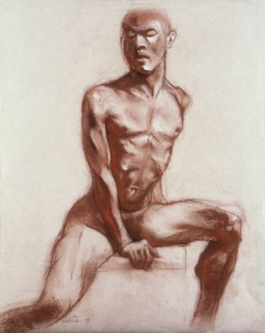 Original Figurative Nude Drawings by JaeMe Bereal