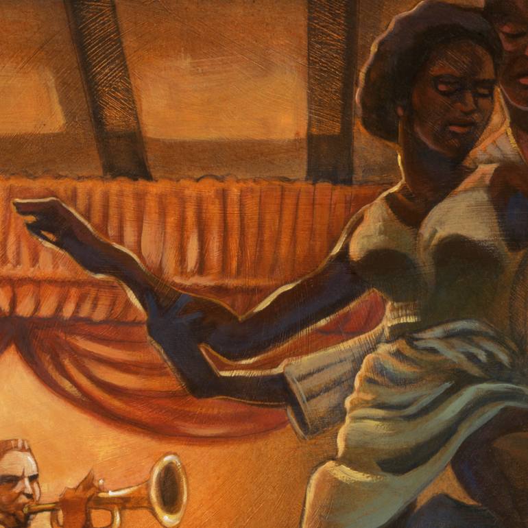 Original Expressionism Music Painting by Jaeme Bereal