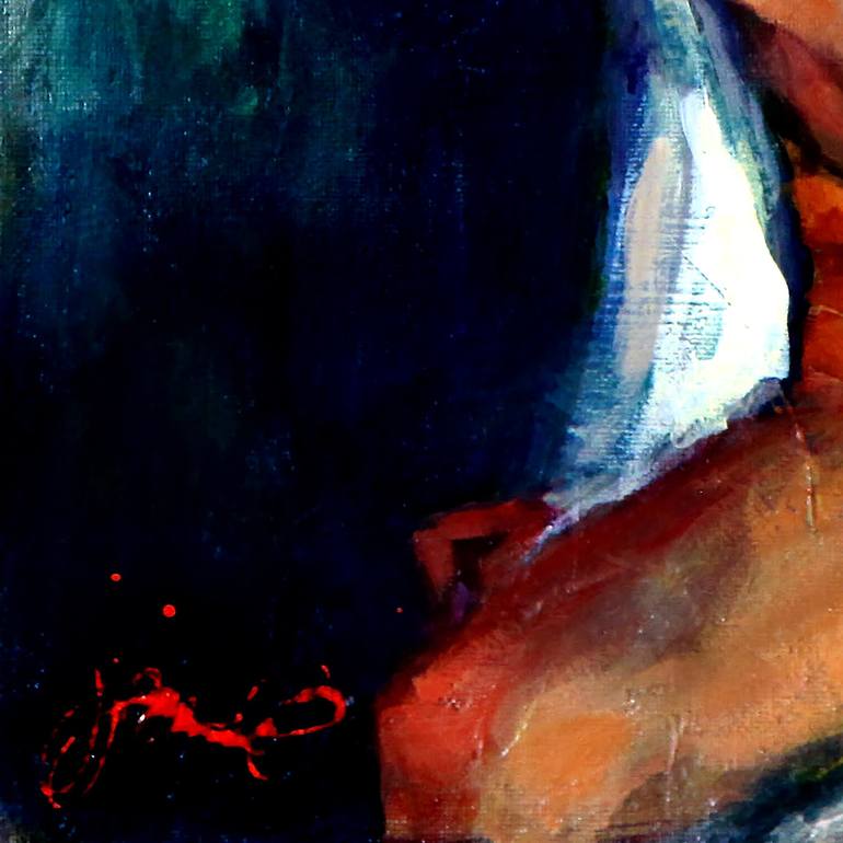 Original Expressionism Nude Painting by JaeMe Bereal