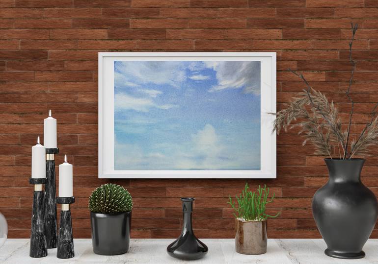 Original Abstract Landscape Painting by Alona Hryn
