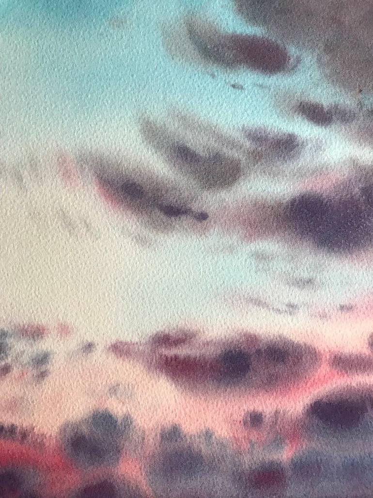 Original Abstract Landscape Painting by Alona Hryn