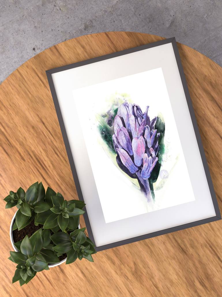 Original Floral Painting by Alona Hryn