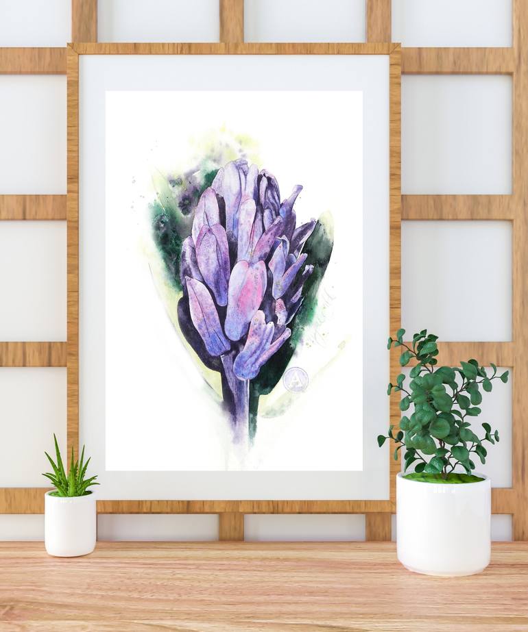 Original Floral Painting by Alona Hryn