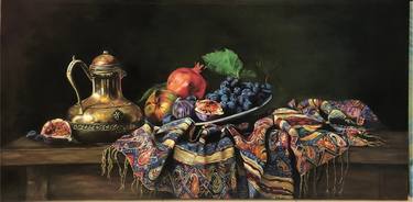 Original Realism Still Life Painting by Nida Aslam