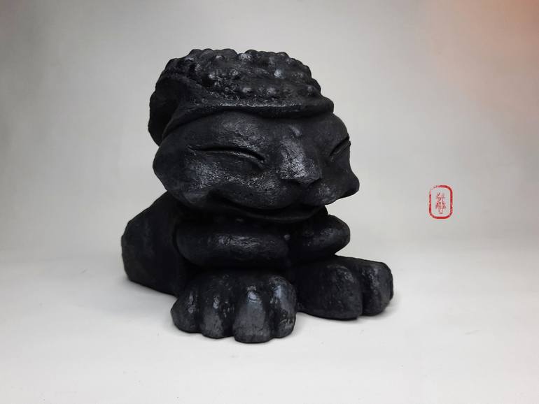 Original Abstract Animal Sculpture by Dmitriy Zazimko