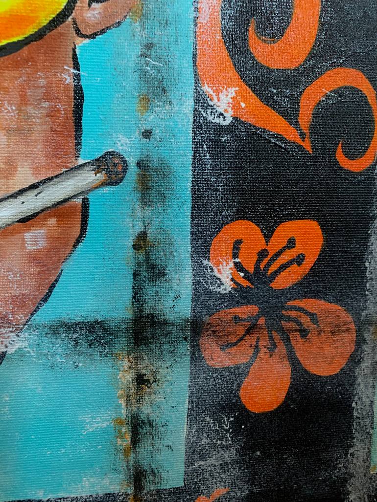 Original Modernism Abstract Painting by Alina Hihlat