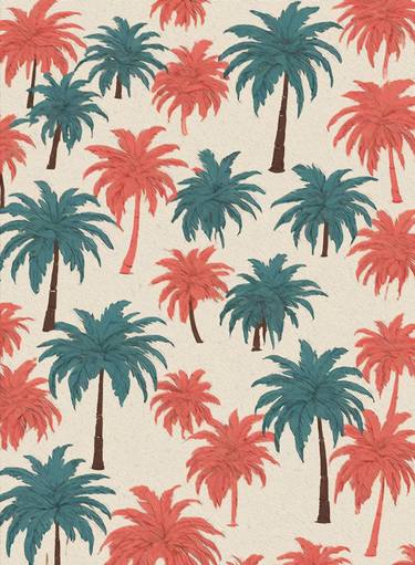 Palm Dreams: Nature's Brushstrokes thumb
