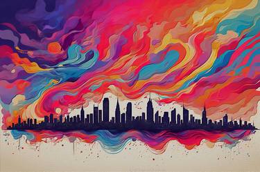 Cityscape: The Fantastic and Colorful Metropolis #1 thumb