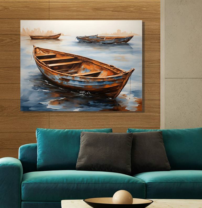 Original Boat Digital by Mauricio Fraga