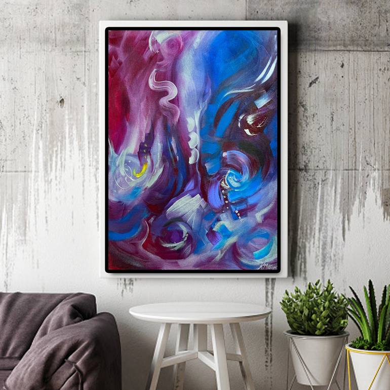 Original Abstract Painting by Kerry Milligan