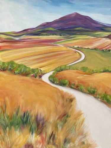 Original Contemporary Landscape Paintings by Kerry Milligan