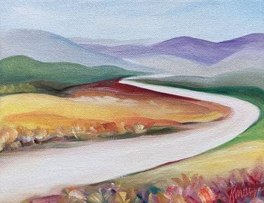 Original Fine Art Landscape Paintings by Kerry Milligan