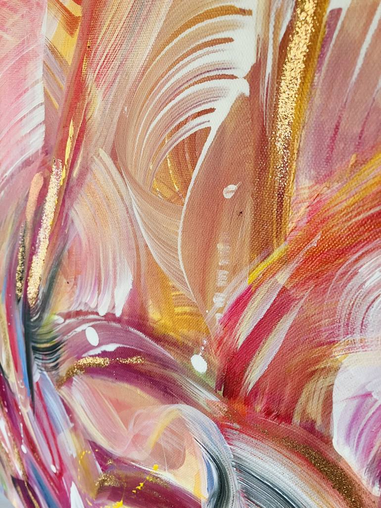 Original Abstract Expressionism Abstract Painting by Kerry Milligan