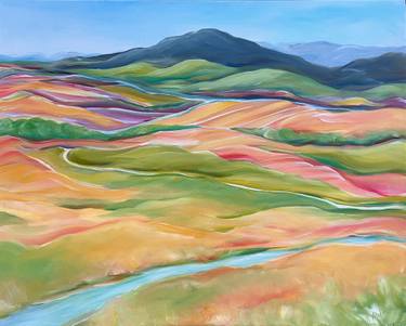 Original Contemporary Landscape Painting by Kerry Milligan