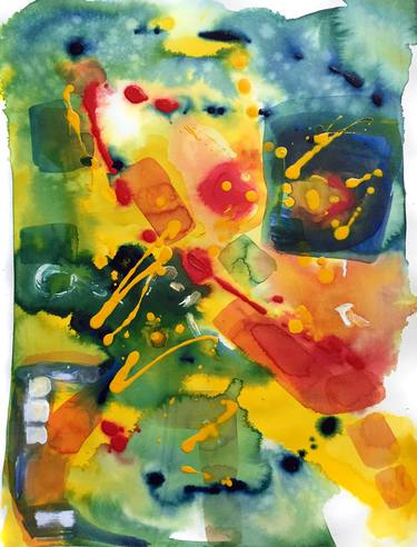 Original Abstract Expressionism Abstract Paintings by Kerry Milligan