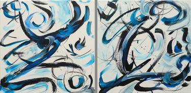 Original Abstract Paintings by Kerry Milligan