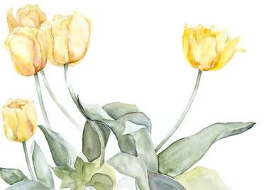 Original Realism Floral Paintings by Kerry Milligan