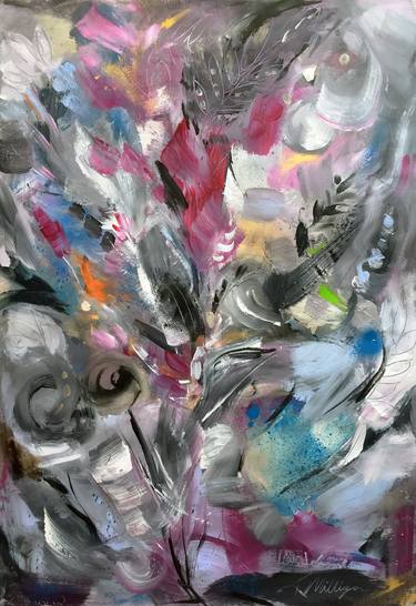 Original Abstract Paintings by Kerry Milligan