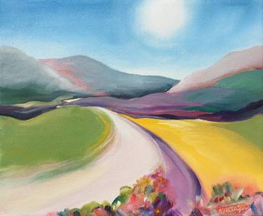 Original Fine Art Landscape Paintings by Kerry Milligan