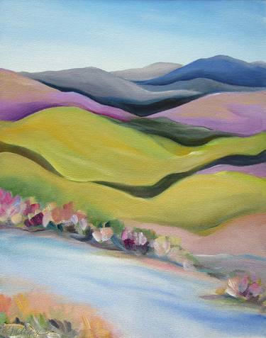 Print of Landscape Paintings by Kerry Milligan