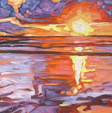 Original Impressionism Seascape Paintings by Lauren Forcella