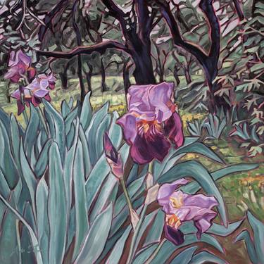 Original Impressionism Landscape Painting by Lauren Forcella