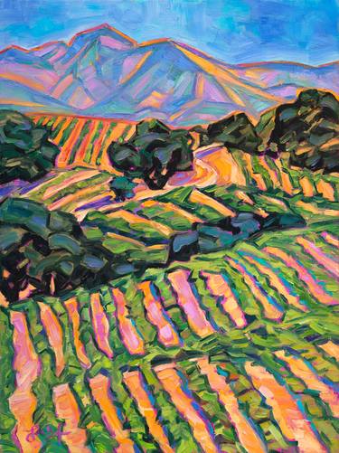 Original Impressionism Landscape Paintings by Lauren Forcella