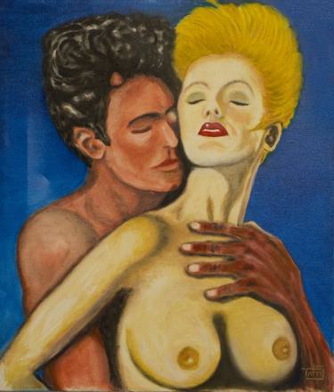 Print of Figurative Erotic Paintings by Karl Tatty Art
