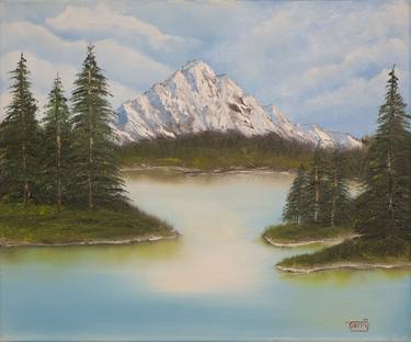 Print of Landscape Paintings by Karl Tatty Art