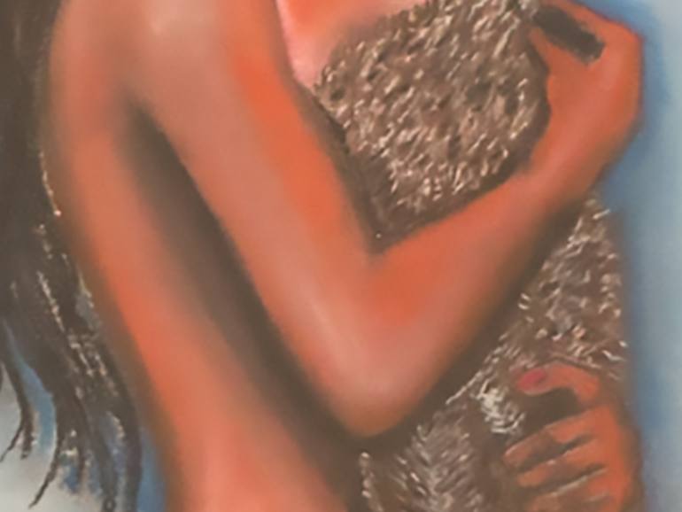 Original Figurative Women Drawing by Karl Tatty Art