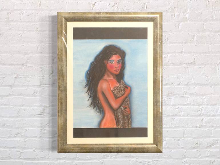 Original Figurative Women Drawing by Karl Tatty Art