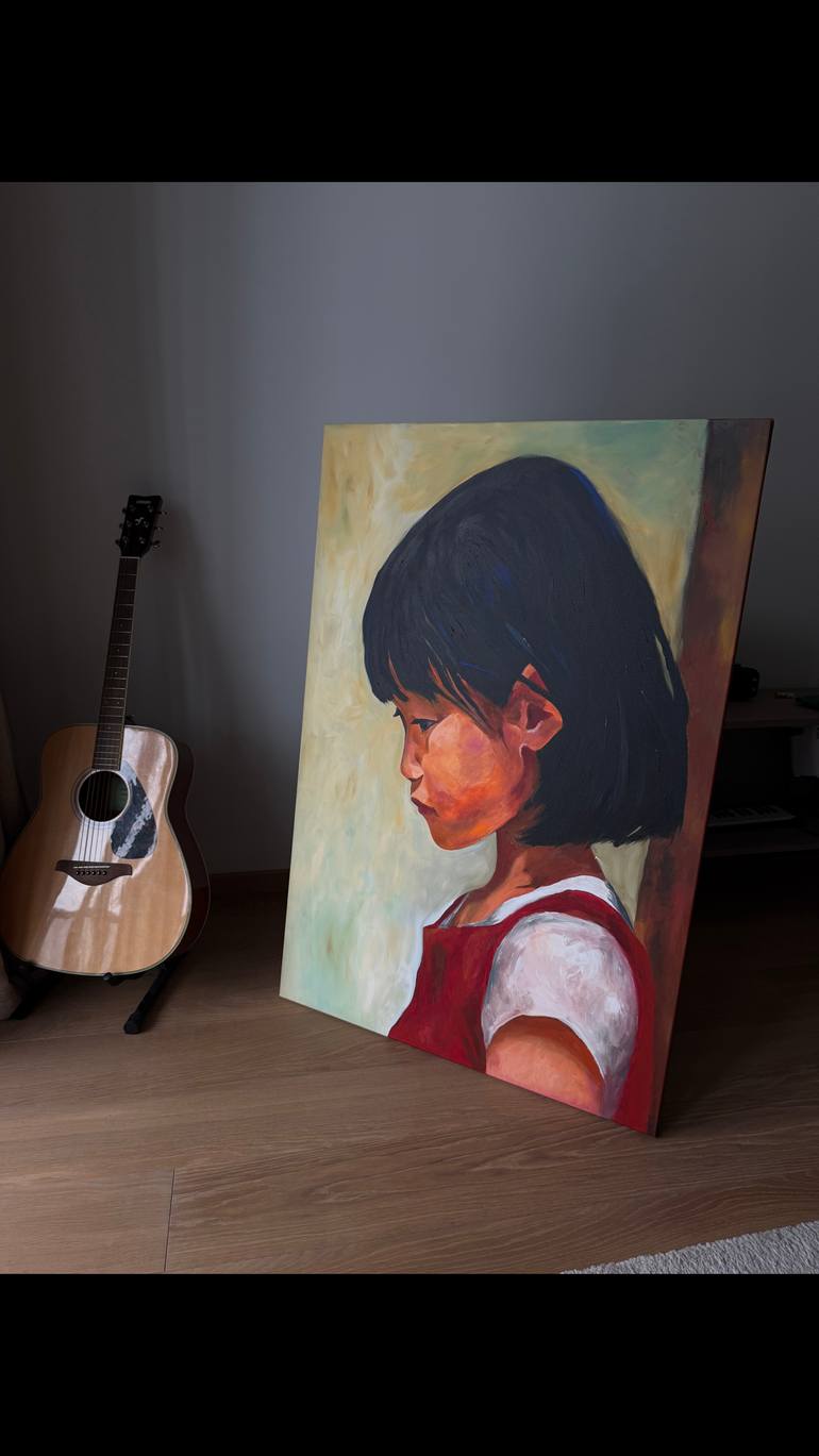 Original Classicism People Painting by Nadezhda Aleinikova