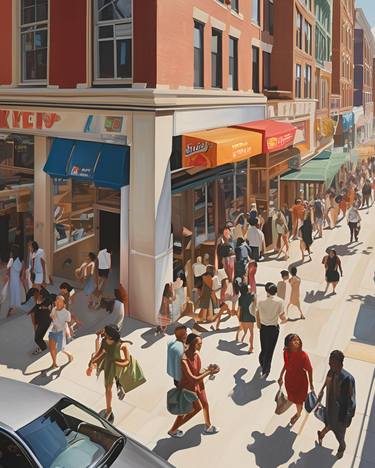 Original Realism Cities Digital by Lu Machado