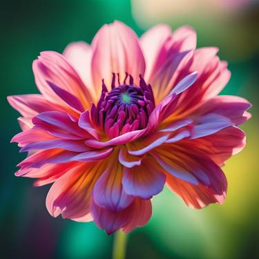 Original Artificial Intelligence Floral Digital by Lu Machado