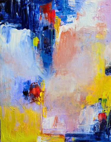 Original Abstract Expressionism Abstract Paintings by Mackey Suehiro