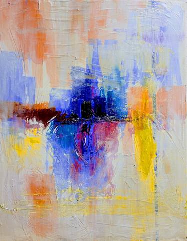 Original Abstract Expressionism Abstract Paintings by Mackey Suehiro