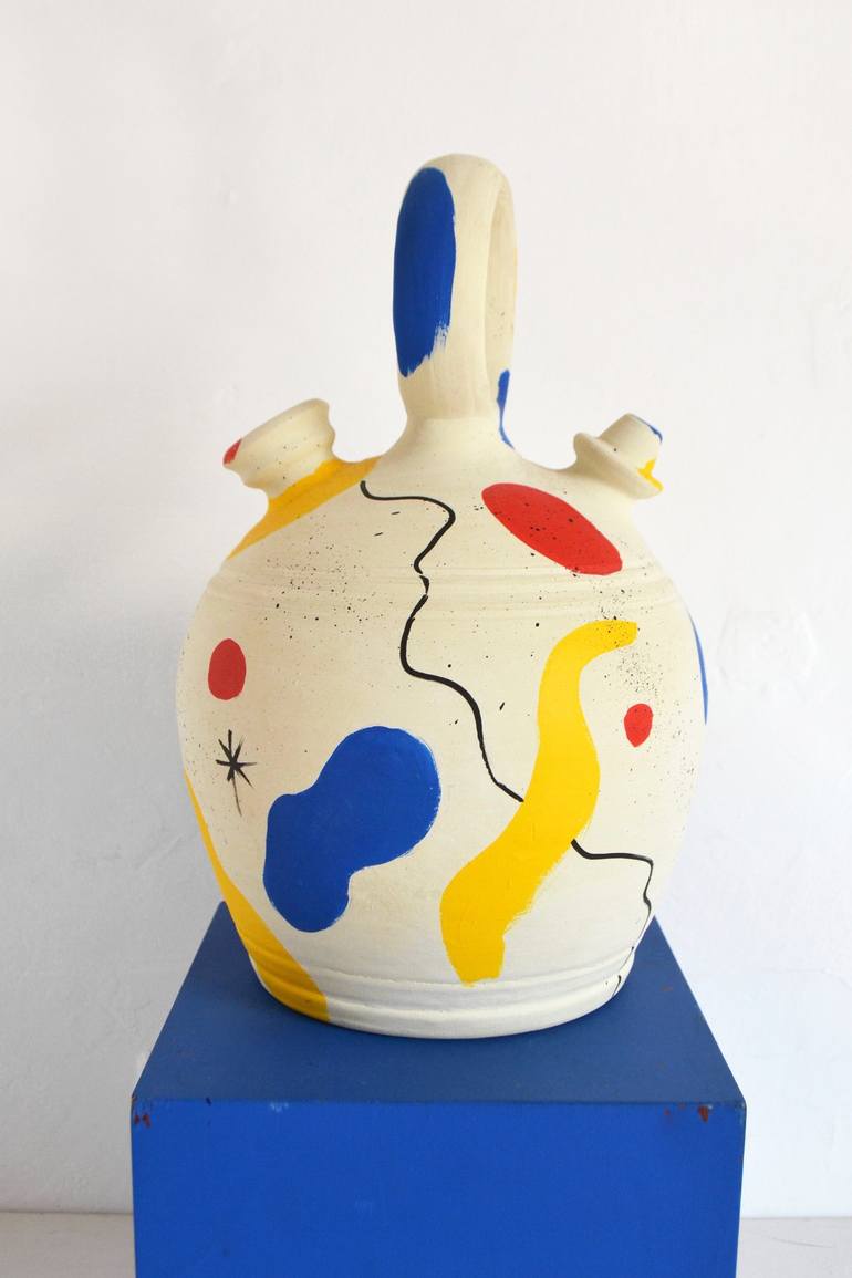 Original Patterns Sculpture by Nataline Pomar